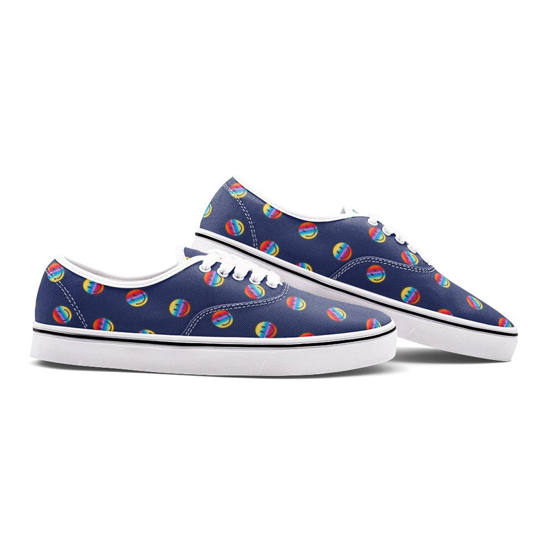 Unisex Canvas Shoes Fashion Low Cut Loafer Sneakers - Objet D'Art