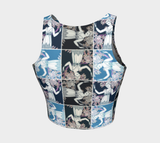 Vintage Athletic Crop Top - Objet D'Art