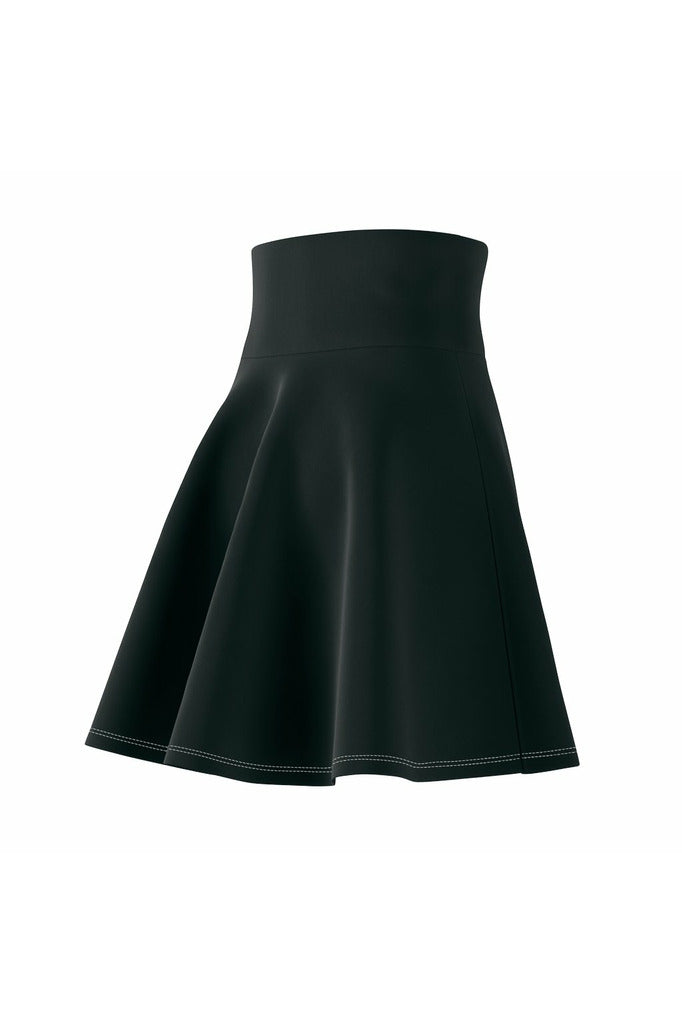 Storm Green Women's Skater Skirt - Objet D'Art