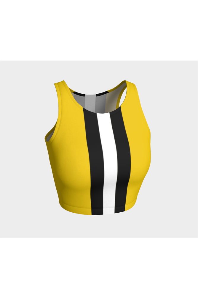 Vintage Striped Athletic Top - Objet D'Art