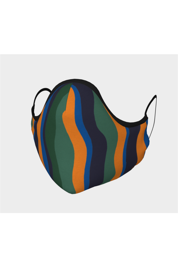 Striped Face Covering - Objet D'Art