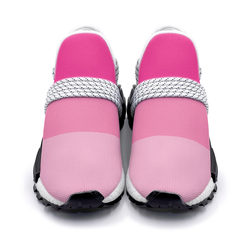 Shades of Pink Unisex Lightweight Sneaker S-1 - Objet D'Art