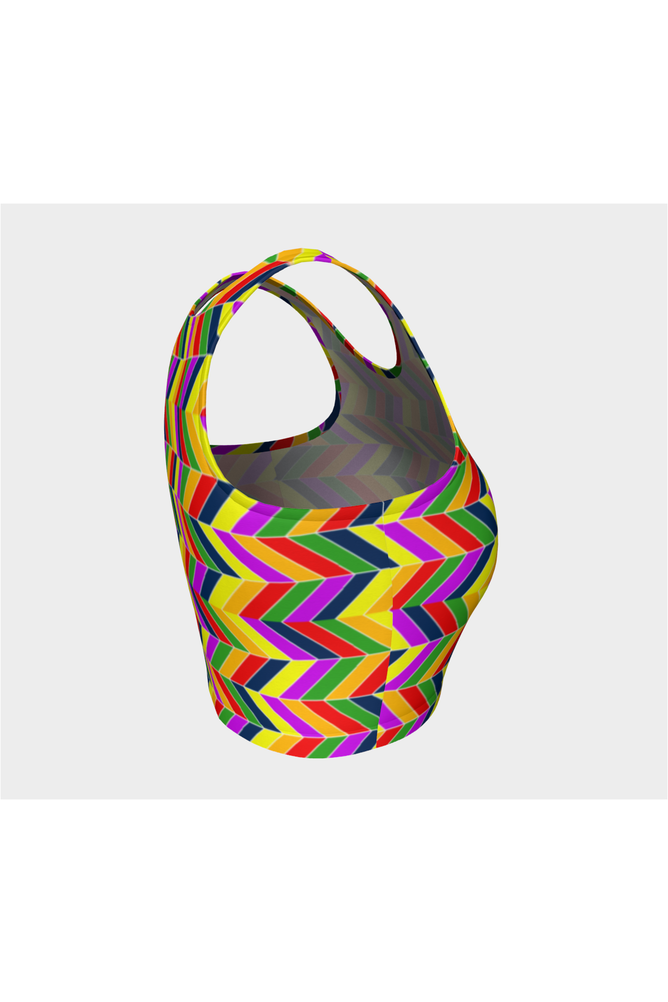 All Colors Herringbone Athletic Top - Objet D'Art