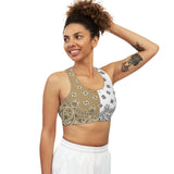 Seamless Sports Bra (AOP) - Objet D'Art