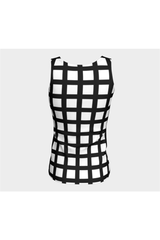 Square Biz Fitted Tank Top - Objet D'Art