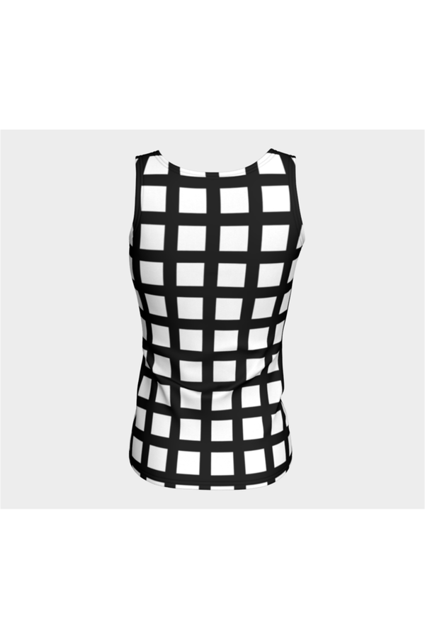 Square Biz Fitted Tank Top - Objet D'Art