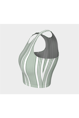 Spearmint Striped Athletic Top - Objet D'Art