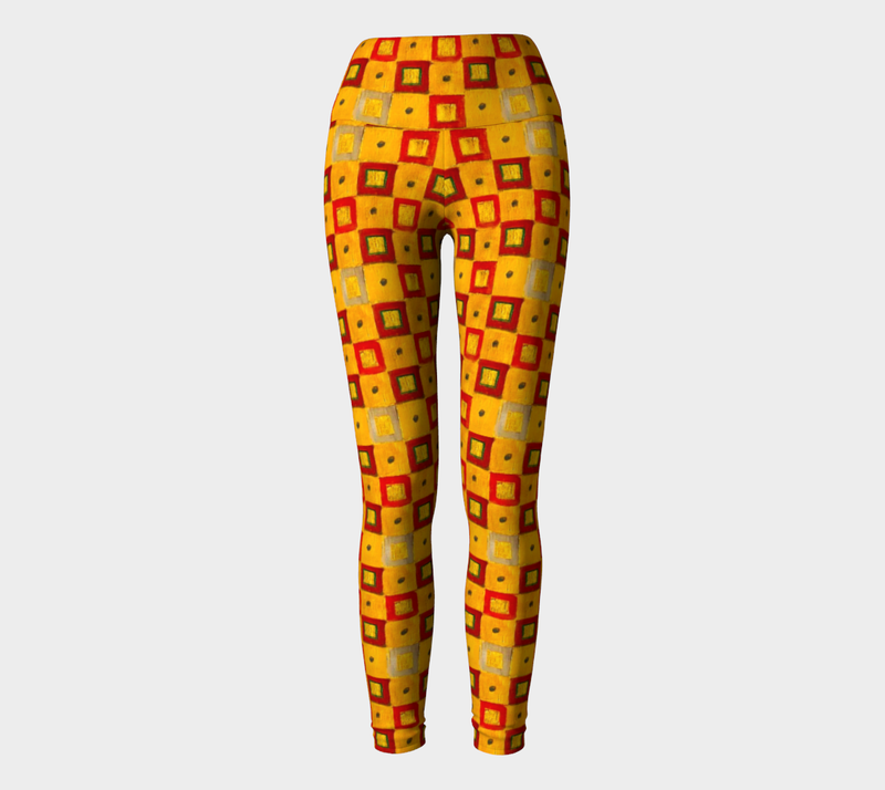 Klimt Yoga Leggings - Objet D'Art