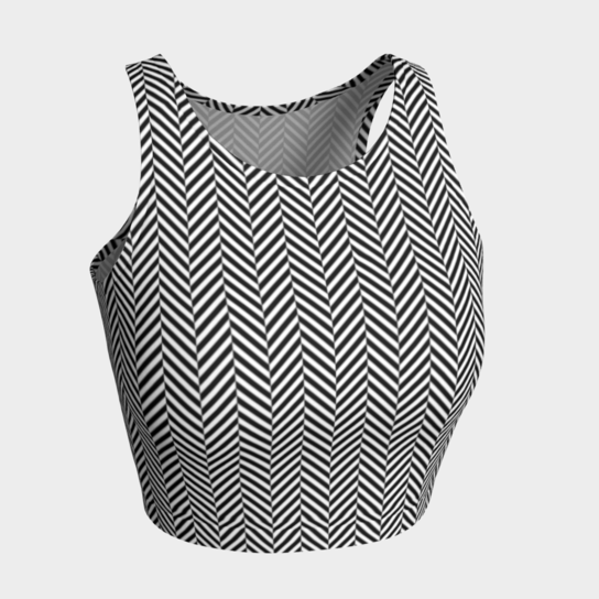 Herring Bone Athletic Top - Objet D'Art