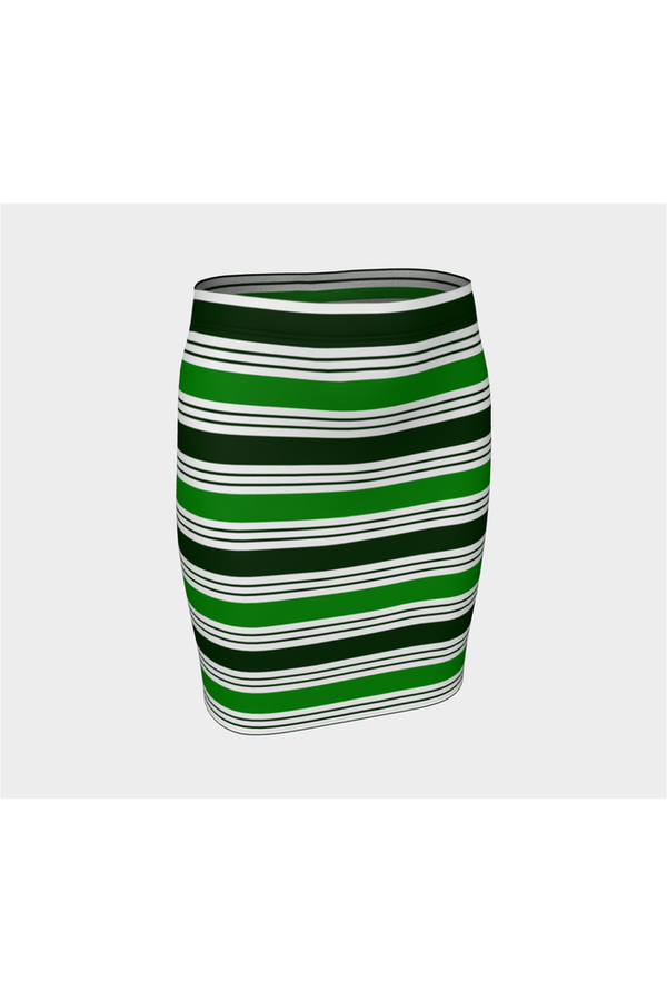 Go Green Fitted Skirt - Objet D'Art Online Retail Store