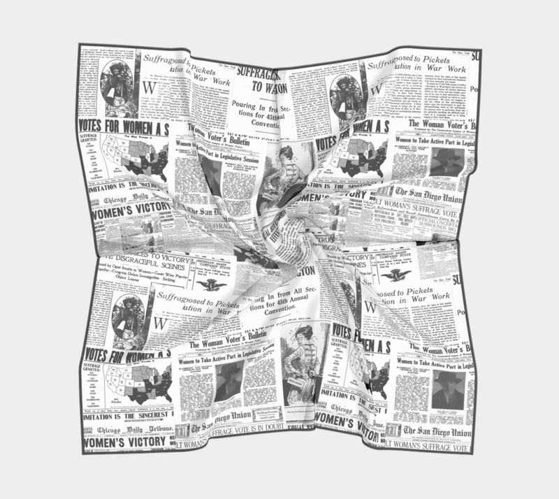 Women's Suffrage Square Scarf - Objet D'Art