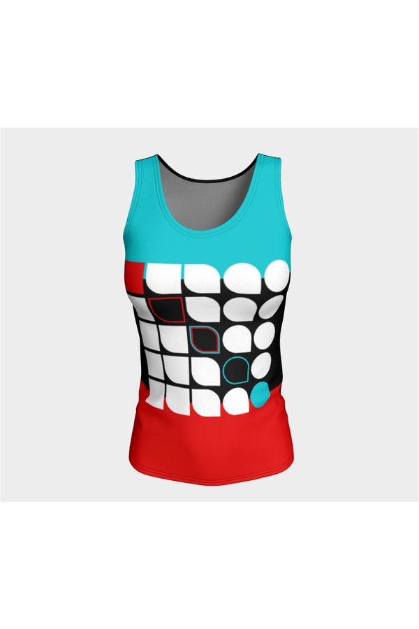 Bauhaus Matrix Fitted Tank Top - Objet D'Art