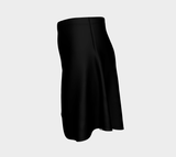 Black Flare Skirt - Objet D'Art