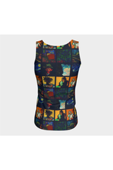 Let's Gogh Fitted Tank Top - Objet D'Art