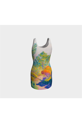 Henri Edmond Cross Bodycon Dress - Objet D'Art