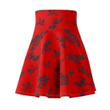 Asian Art Women's Skater Skirt - Objet D'Art