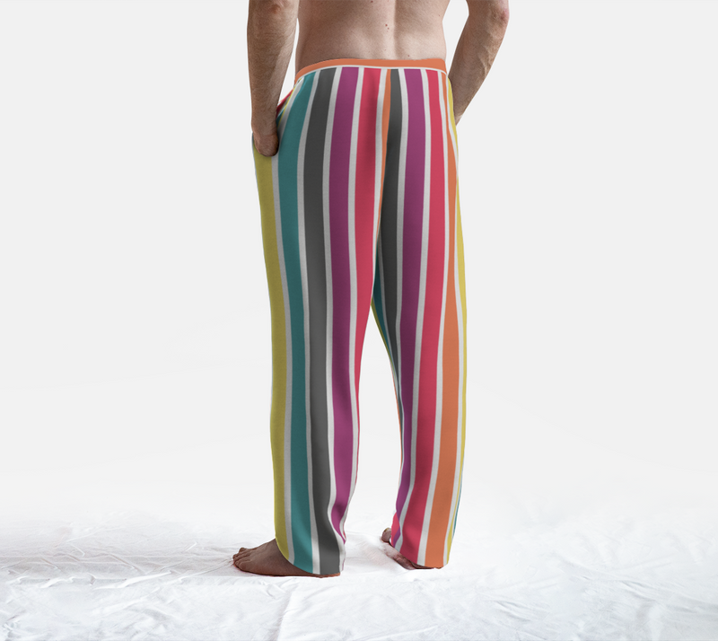 Autumn Striped Lounge Pants - Objet D'Art