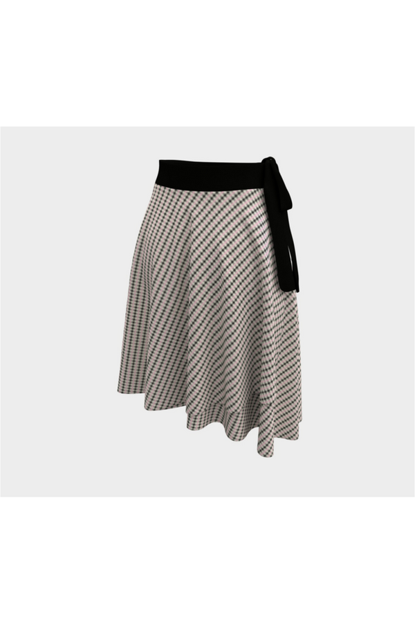 Shepherd's Check Wrap Skirt - Objet D'Art