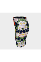 Floral Fitted Skirt - Objet D'Art