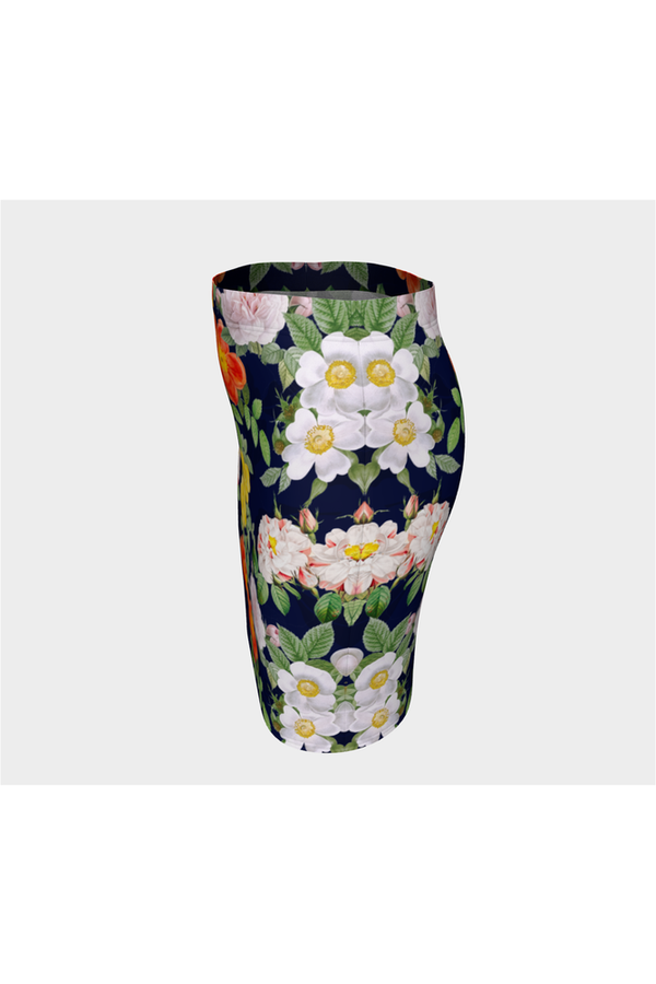 Floral Fitted Skirt - Objet D'Art