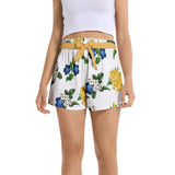Women's Belted Short - Objet D'Art