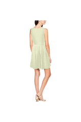 Floral Sunlight Thea Sleeveless Skater Dress - Objet D'Art