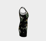 Floral Bodycon Dress - Objet D'Art