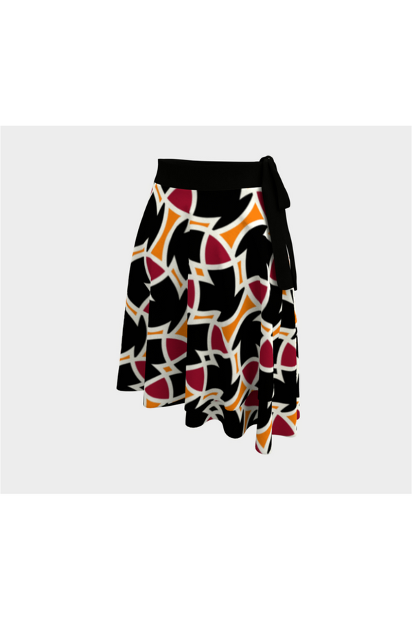 Kente Star Wrap Skirt - Objet D'Art