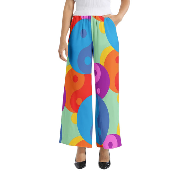 Elastic Waist Wide Leg Pant - Objet D'Art