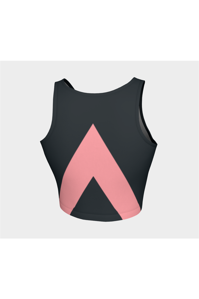 Bold Pink Inverted Vee Athletic Top - Objet D'Art Online Retail Store