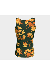 Floral Fitted Tank Top - Objet D'Art