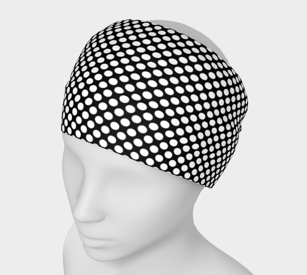 Micro Polkadot Headband - Objet D'Art
