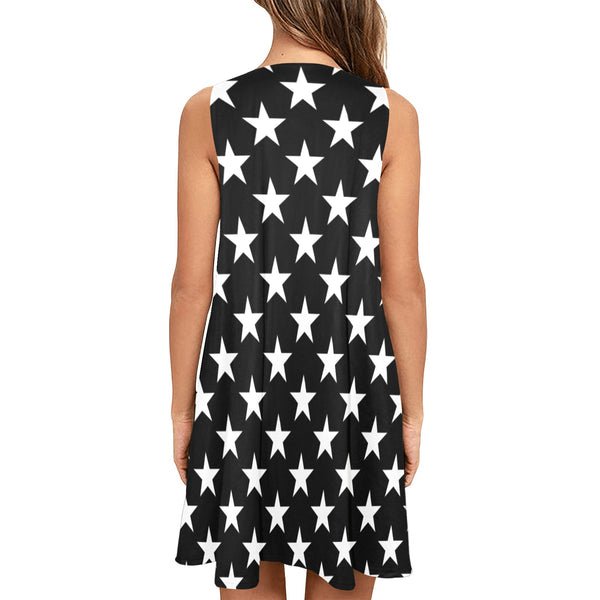 Allstars Sleeveless A-Line Pocket Dress - Objet D'Art