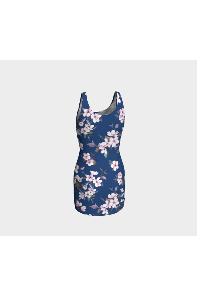 Petalody in Blue Bodycon - Objet D'Art