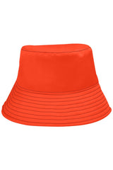 Retro Orange Unisex Summer Bucket Hat - Objet D'Art