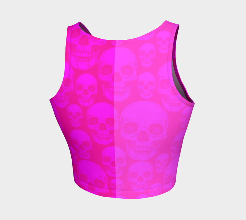 Bare Bone Beauty Athletic Crop Top - Objet D'Art