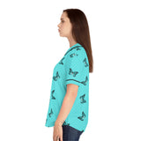 Women's Baseball Jersey (AOP) - Objet D'Art