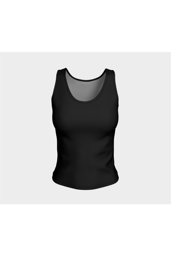 Black Fitted Tank Top - Objet D'Art