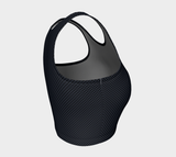 Polkadot Matte Athletic Crop Top - Objet D'Art