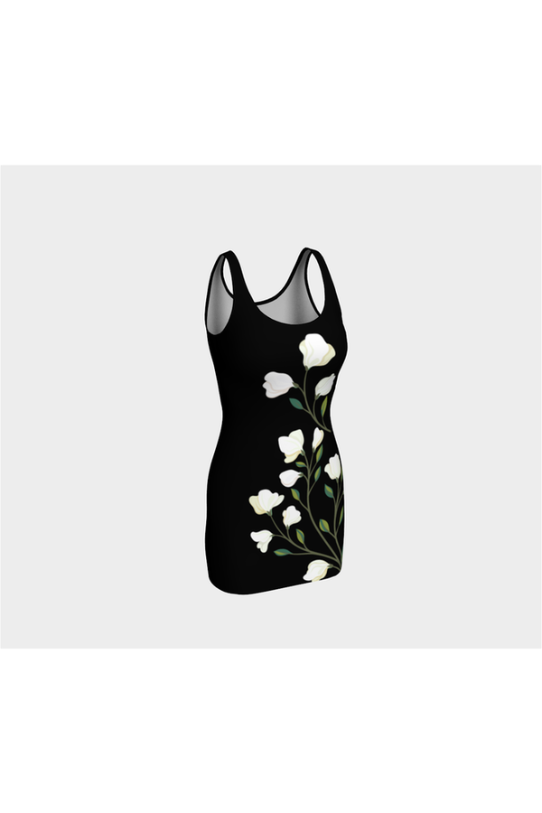 Floral Bodycon Dress - Objet D'Art