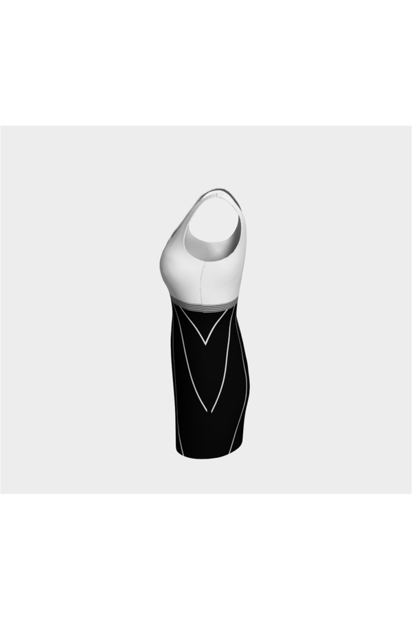 Rays Bodycon Dress - Objet D'Art
