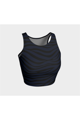 Blue Tiger Athletic Top - Objet D'Art