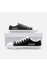 Space Enthusiasts Unisex Low Top Canvas Shoes - Objet D'Art