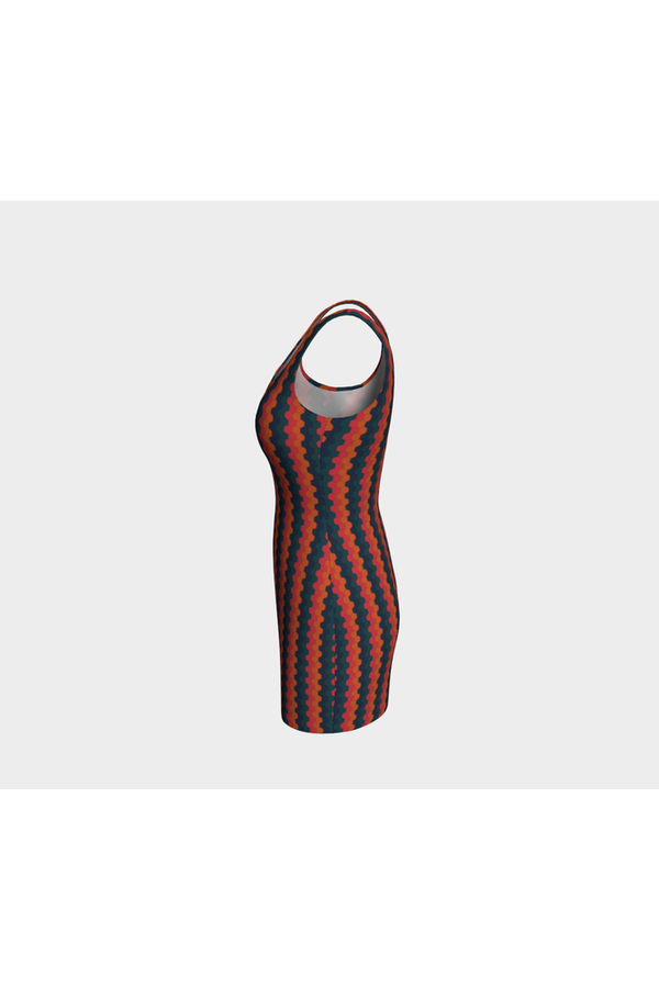 Honeycomb Bodycon Dress - Objet D'Art