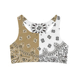 Seamless Sports Bra (AOP) - Objet D'Art