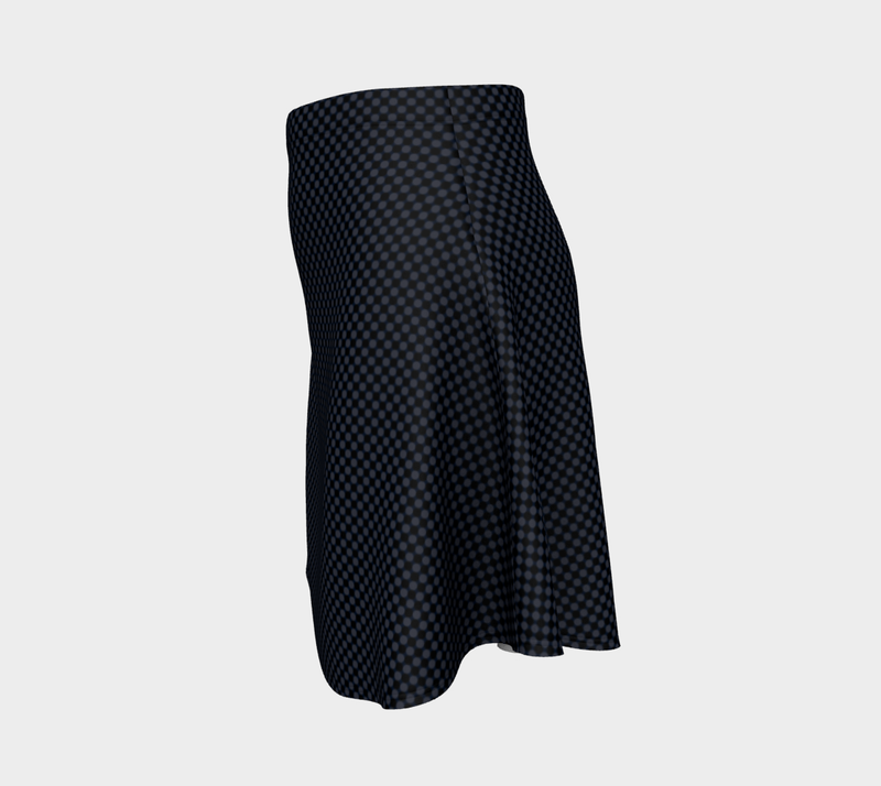 Micro Polka Dot Flare Skirt - Objet D'Art