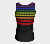Spectral Bands Fitted Tank Top - Objet D'Art