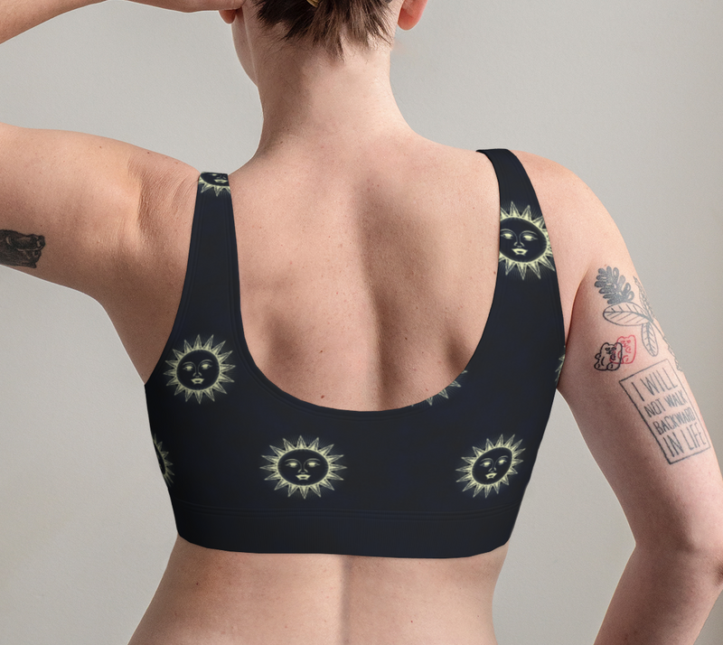 Solar Illustration Scoop Bralette - Objet D'Art