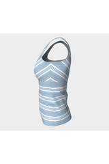 Baby Blue Striped Tank Top - Objet D'Art