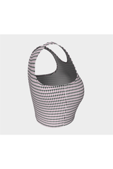 Pink Shepherd's Check Athletic Top - Objet D'Art